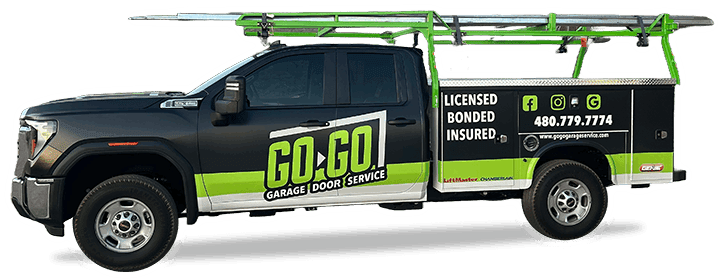 GOGO Garage Door Services Truck